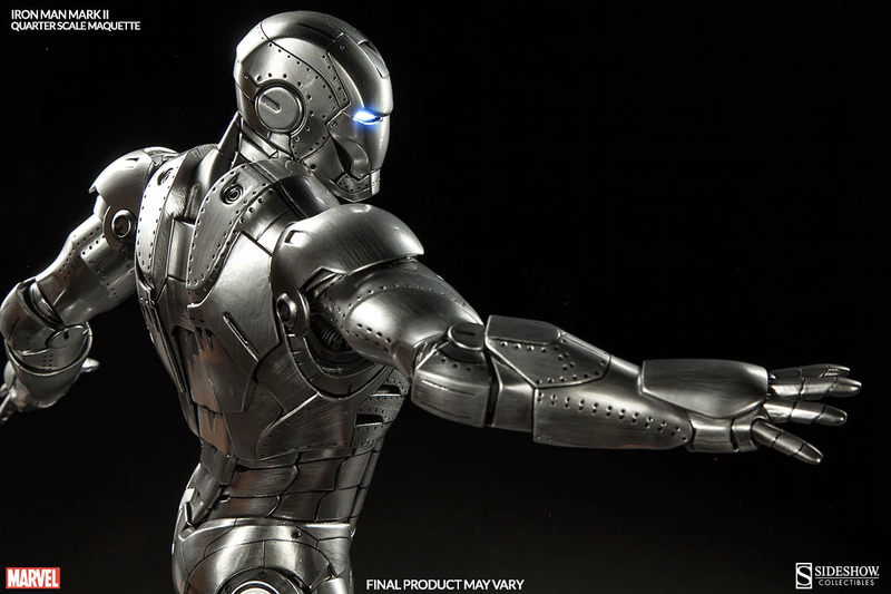 Illustration for article titled It's Too Bad This Stunning Iron Man Mark II Statue Doesn't Move